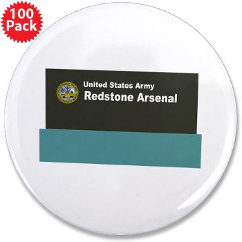 RArsenal - M01 - 01 - Redstone Arsenal - 3.5" Button (100 pack)