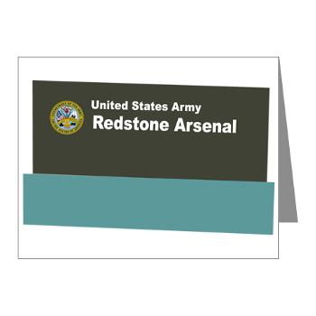 RArsenal - M01 - 02 - Redstone Arsenal - Note Cards (Pk of 20)