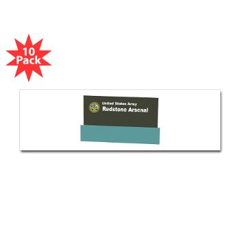 RArsenal - M01 - 01 - Redstone Arsenal - Sticker (Bumper 10 pk) - Click Image to Close