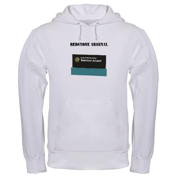 RArsenal - A01 - 03 - Redstone Arsenal with Text - Hooded Sweatshirt - Click Image to Close
