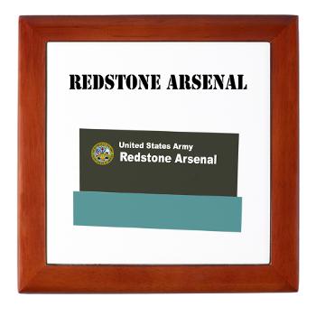 RArsenal - M01 - 03 - Redstone Arsenal with Text - Keepsake Box