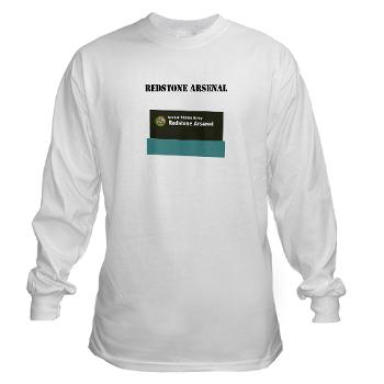 RArsenal - A01 - 03 - Redstone Arsenal with Text - Long Sleeve T-Shirt