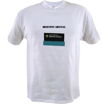 RArsenal - A01 - 04 - Redstone Arsenal with Text - Value T-shirt