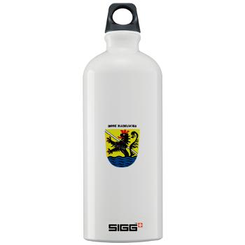 RB - M01 - 03 - Rose Barracks with Text - Sigg Water Bottle 1.0L