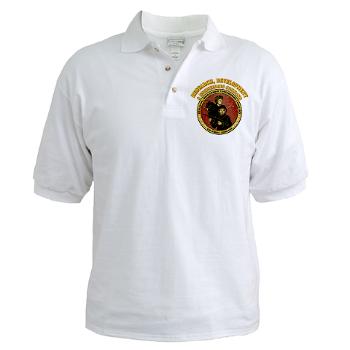 RDECOM - A01 - 04 - RDECOM with Text - Golf Shirt