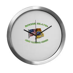 RHODEISLANDARNG - M01 - 03 - DUI - Rhode Island Army National Guard - Modern Wall Clock