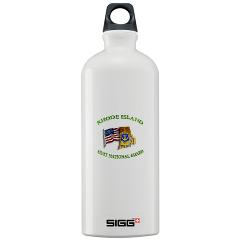 RHODEISLANDARNG - M01 - 03 - DUI - Rhode Island Army National Guard - Sigg Water Bottle 1.0L