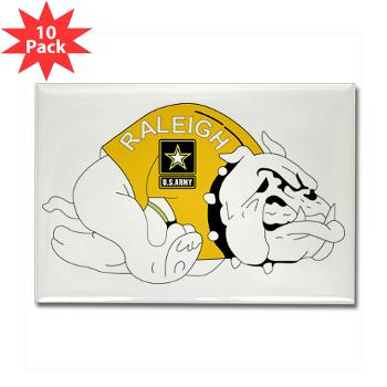 RRB - M01 - 01 - DUI - Raleigh Recruiting Battalion - Rectangle Magnet (10 pack)