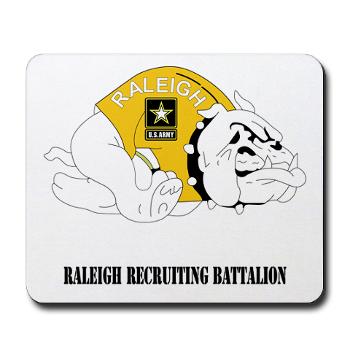 RRB - M01 - 03 - DUI - Raleigh Recruiting Battalion with Text - Mousepad - Click Image to Close