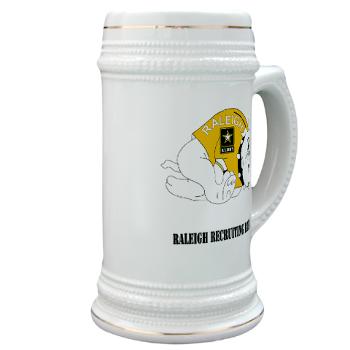 RRB - M01 - 03 - DUI - Raleigh Recruiting Battalion with Text - Stein