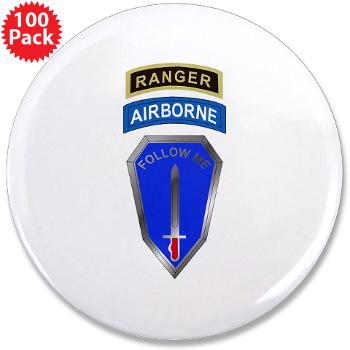RTB - M01 - 01 - DUI - Ranger Training Brigade 3.5" Button (100 pack) - Click Image to Close