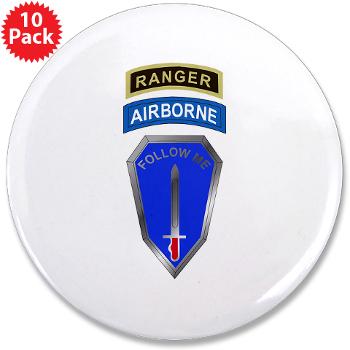 RTB - M01 - 01 - DUI - Ranger Training Brigade 3.5" Button (10 pack)