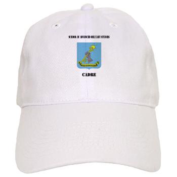 SAMSC - A01 - 01 - DUI - School of Advanced Military Studies - Cadre with Text - Cap