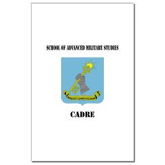 SAMSC - M01 - 02 - DUI - School of Advanced Military Studies - Cadre with Text - Mini Poster Print - Click Image to Close