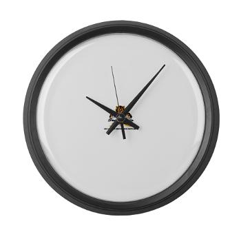 SARB - M01 - 03 - DUI - San Antonio Recruiting Bn with text - Large Wall Clock