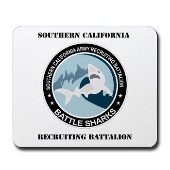 SCRB - M01 - 03 - DUI - Southern California Recruiting Bn with Text Mousepad