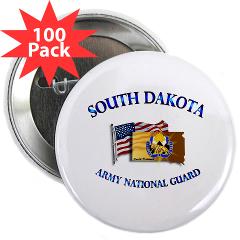 SDARNG - M01 - 01 - DUI - South Dakota Army National Guard 2.25" Button (100 pack)