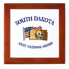 SDARNG - M01 - 03 - DUI - South Dakota Army National Guard Keepsake Box - Click Image to Close