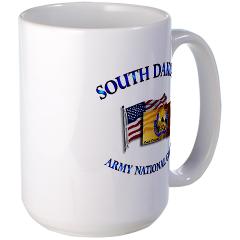 SDARNG - M01 - 03 - DUI - South Dakota Army National Guard Large Mug - Click Image to Close