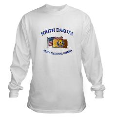 SDARNG - A01 - 03 - DUI - South Dakota Army National Guard Long Sleeve T-Shirt - Click Image to Close