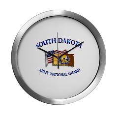 SDARNG - M01 - 03 - DUI - South Dakota Army National Guard Modern Wall Clock