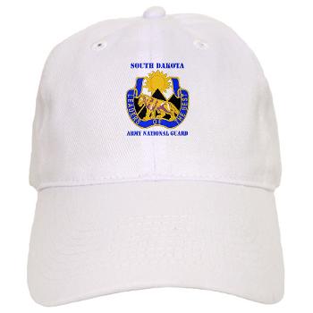 SDARNG - A01 - 01 - DUI - South Dakota Army National Guard with text - Cap