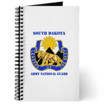 SDARNG - M01 - 02 - DUI - South Dakota Army National Guard with text - Journal - Click Image to Close