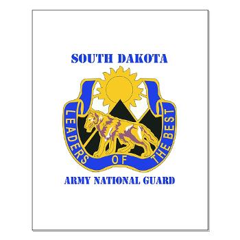 SDARNG - M01 - 02 - DUI - South Dakota Army National Guard with text - Small Poster - Click Image to Close