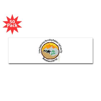 SLCRB - M01 - 01 - DUI - Salt Lake City Recruiting Battalion Sticker (Bumper 50 pk) - Click Image to Close