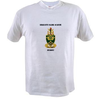 SMAS - A01 - 04 - DUI - Sergeants Major Academy Students with Text - Value T-Shirt - Click Image to Close