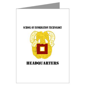 SOITH - M01 - 02 - DUI - School of Information Technology - Headquarter with text - Greeting Cards (Pk of 10)