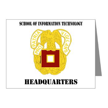 SOITH - M01 - 02 - DUI - School of Information Technology - Headquarter with text - Note Cards (Pk of 20) - Click Image to Close