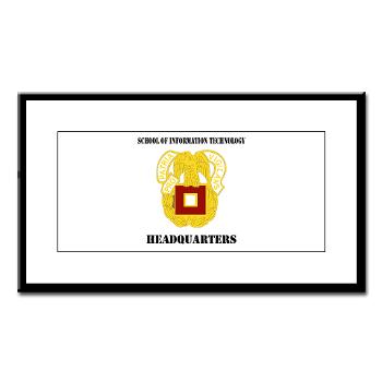 SOITH - M01 - 02 - DUI - School of Information Technology - Headquarter with text - Small Framed Print
