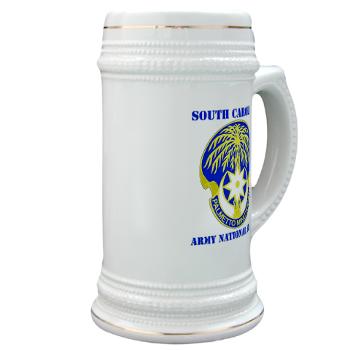 SOUTHCAROLINAARNG - M01 - 03 - DUI - South Carolina Army National Guard With Text - Stein