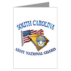 SOUTHCAROLINAARNG - M01 - 02 - South Carolina Army National Guard - Greeting Cards (Pk of 20)