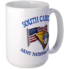 SOUTHCAROLINAARNG - M01 - 03 - South Carolina Army National Guard - Large Mug - Click Image to Close