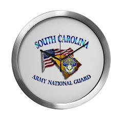 SOUTHCAROLINAARNG - M01 - 03 - South Carolina Army National Guard - Modern Wall Clock - Click Image to Close