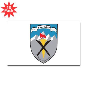SRB - M01 - 01 - DUI - Syracuse Recruiting Battalion - Sticker (Rectangle 10 pk) - Click Image to Close
