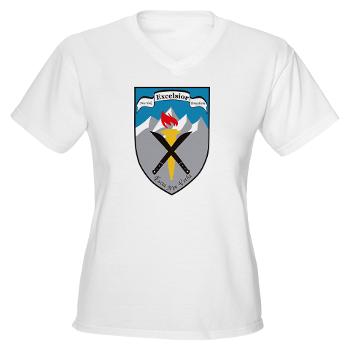 SRB - A01 - 04 - DUI - Syracuse Recruiting Battalion - Women's V -Neck T-Shirt - Click Image to Close