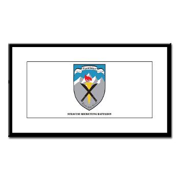 SRB - M01 - 02 - DUI - Syracuse Recruiting Battalion with Text - Small Framed Print - Click Image to Close