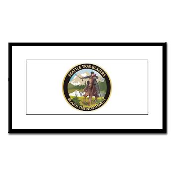 SRB - M01 - 02 - DUI - Seattle Recruiting Battalion Small Framed Print