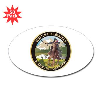 SRB - M01 - 01 - DUI - Seattle Recruiting Battalion Sticker (Oval 50 pk)