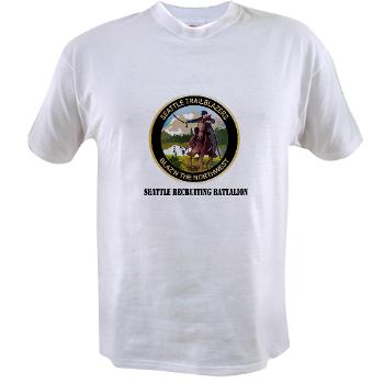 SRB - A01 - 04 - DUI - Seattle Recruiting Battalion with Text Value T-Shirt - Click Image to Close