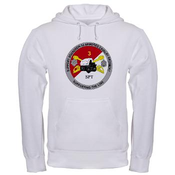 SS3ACR - A01 - 03 - DUI - Support Sqd 3rd ACR - Hooded Sweatshirt - Click Image to Close