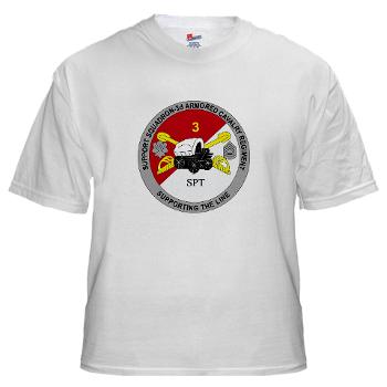 SS3ACR - A01 - 04 - DUI - Support Sqd 3rd ACR - White T-Shirt - Click Image to Close