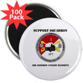 SS3ACR - M01 - 01 - DUI - Support Sqd 3rd ACR with Text - 2.25" Magnet (100 pack)
