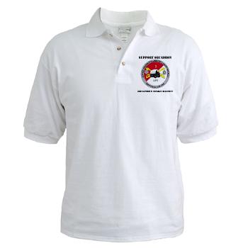 SS3ACR - A01 - 04 - DUI - Support Sqd 3rd ACR with Text - Golf Shirt
