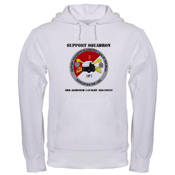 SS3ACR - A01 - 03 - DUI - Support Sqd 3rd ACR with Text - Hooded Sweatshirt