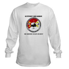 SS3ACR - A01 - 03 - DUI - Support Sqd 3rd ACR with Text - Long Sleeve T-Shirt - Click Image to Close