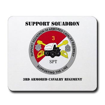 SS3ACR - M01 - 03 - DUI - Support Sqd 3rd ACR with Text - Mousepad